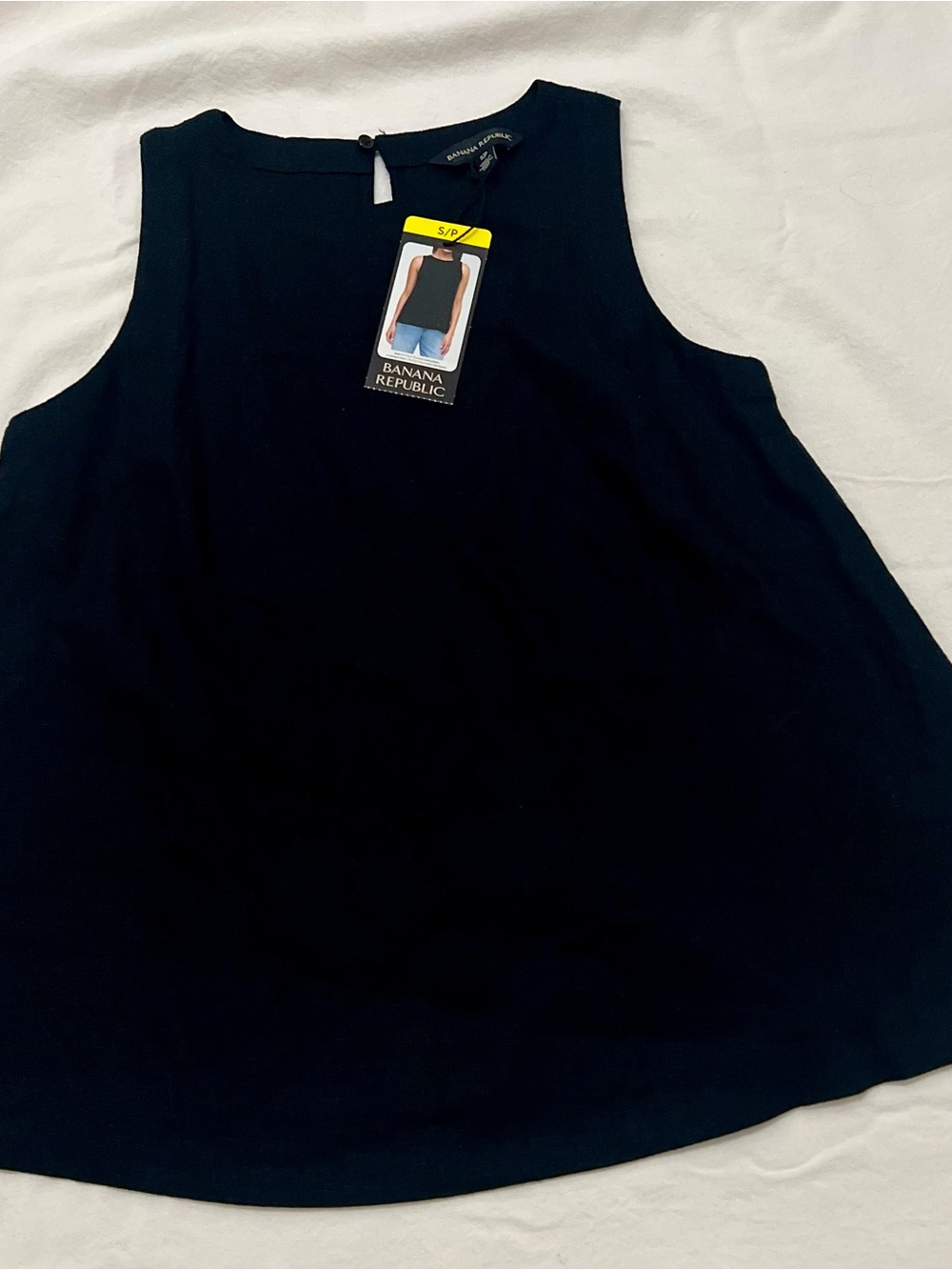 Banana Republic Black Sleeveless Shell Camisole